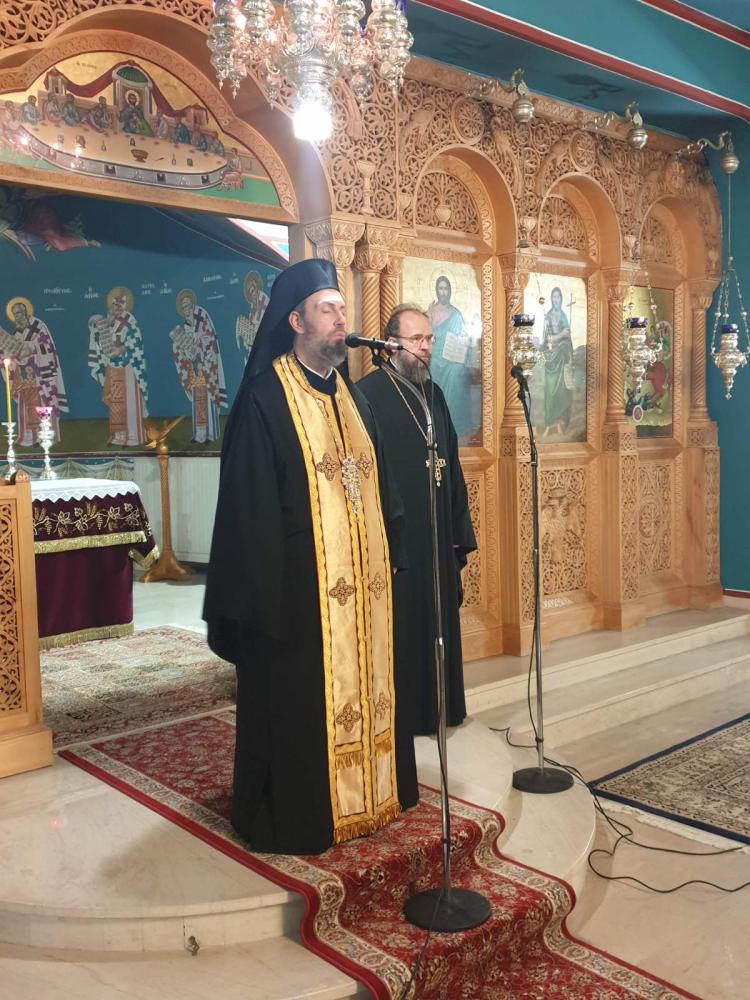 ΠΑΝΗΓΥΡΙΚΟΣ ΕΣΠΕΡΙΝΟΣ ΣΤΟ ΕΟΡΤΑΖΟΝ ΙΕΡΟ ΠΑΡΕΚΚΛΗΣΙΟ ΤΟΥ ΑΓΙΟΥ ΣΑΒΒΑ ΚΑΤΩΘΕΝ ΤΟΥ ΙΕΡΟΥ ΝΑΟΥ ΑΓΙΟΥ ΓΕΩΡΓΙΟΥ ΚΑΡΕΑ