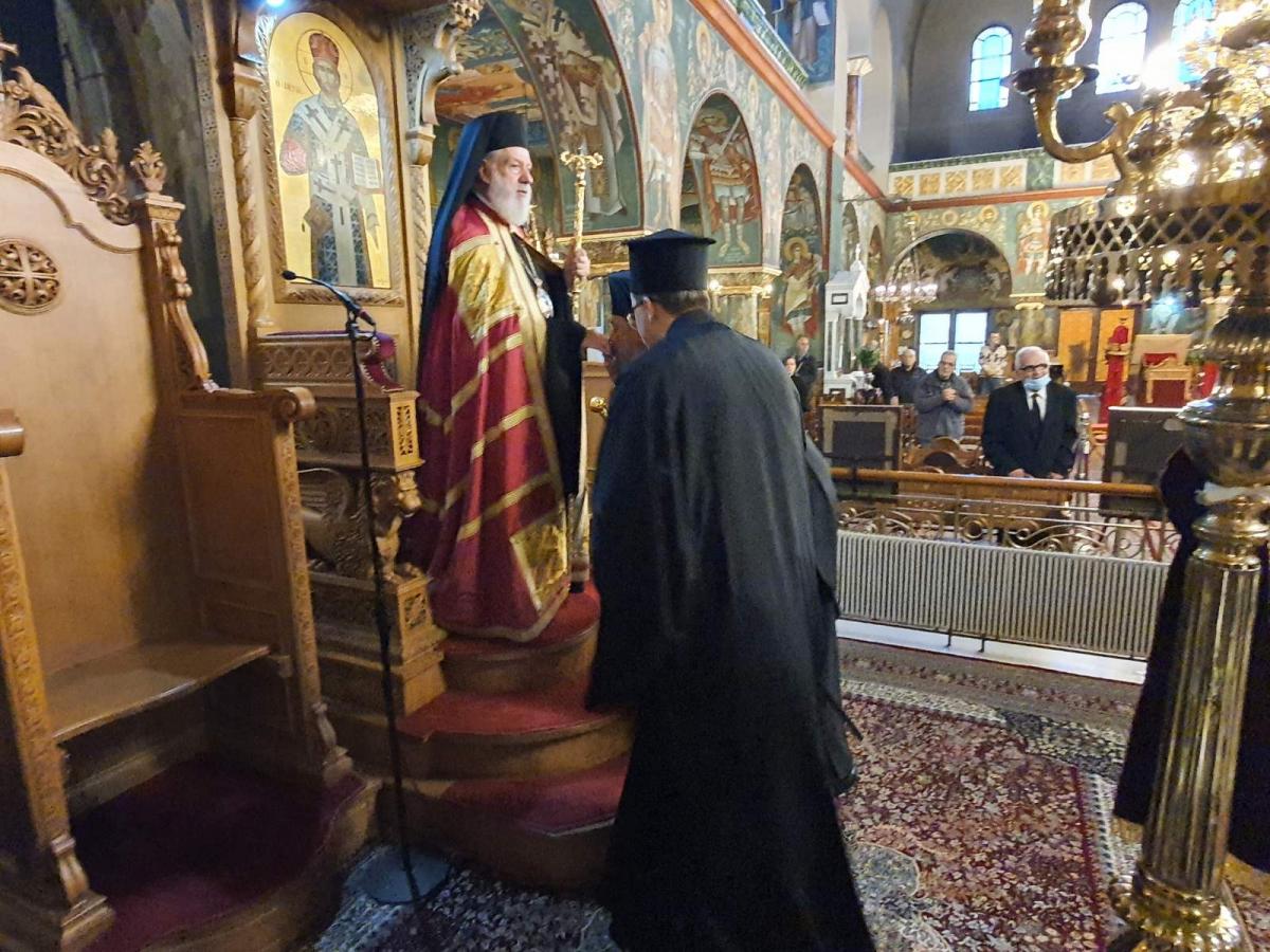 ΠΟΛΥΑΡΧΙΕΡΑΤΙΚΟ ΣΥΛΛΕΙΤΟΥΡΓΟ ΓΙΑ ΤΑ ΟΝΟΜΑΣΤΗΡΙΑ ΤΟΥ ΣΕΠΤΟΥ ΜΑΣ ΠΟΙΜΕΝΑΡΧΟΥ