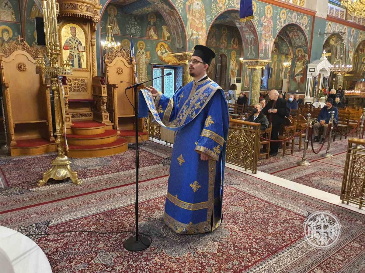 ΘΕΟΦΑΝΕΙΑ ΣΤΟΝ ΜΗΤΡΟΠΟΛΙΤΙΚΟ ΙΕΡΟ ΝΑΟ ΑΓΙΟΥ ΝΙΚΟΛΑΟΥ ΚΑΙΣΑΡΙΑΝΗΣ