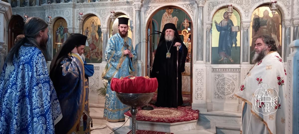 ΚΥΡΙΑΚΗ Δ ΝΗΣΤΕΙΩΝ ΣΤΟΝ ΙΕΡΟ ΝΑΟ ΜΕΤΑΜΟΡΦΩΣΕΩΣ ΤΟΥ ΣΩΤΗΡΟΣ ΒΥΡΩΝΟΣ