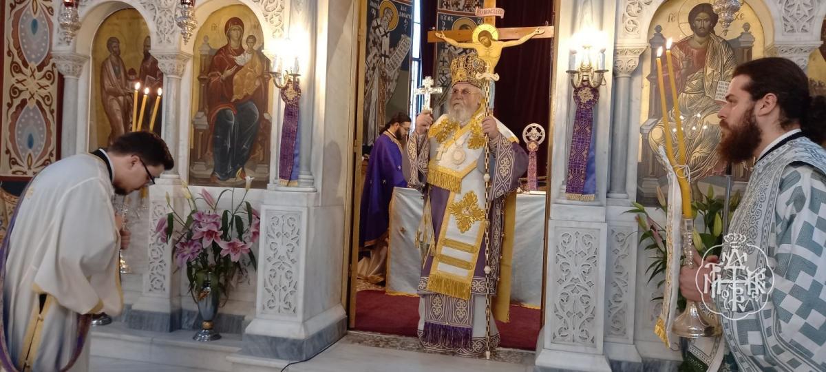 ΚΥΡΙΑΚΗ Ε΄ΝΗΣΤΕΙΩΝ -ΜΑΡΙΑΣ ΤΗΣ ΑΙΓΥΠΤΙΑΣ ΣΤΟΝ ΙΕΡΟ ΝΑΟ ΑΓΙΩΝ ΑΠΟΣΤΟΛΩΝ ΠΕΤΡΟΥ ΚΑΙ ΠΑΥΛΟΥ ΥΜΗΤΤΟΥ