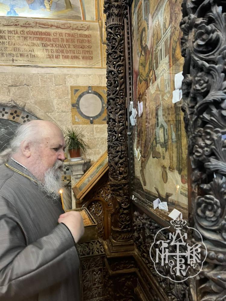 ΣΤΟ ΟΡΟΣ ΤΟ ΘΑΒΩΡ ΚΑΙ ΣΤΗΝ ΠΟΛΗ ΤΗΣ ΝΑΖΑΡΕΤ Ο ΣΕΒΑΣΜΙΩΤΟΣ ΠΟΙΜΕΝΑΡΧΗΣ ΜΑΣ