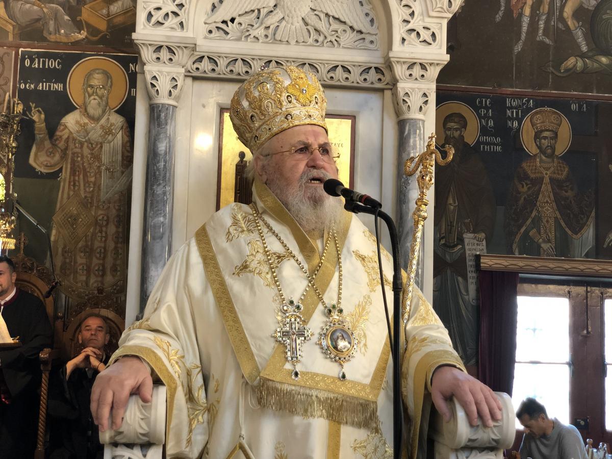 Η ΕΙΣ ΔΙΑΚΟΝΟΝ ΧΕΙΡΟΤΟΝΙΑ ΤΟΥ κ. ΒΑΣΙΛΕΙΟΥ ΝΙΚΟΛΑΚΟΠΟΥΛΟΥ ΣΤΟΝ ΠΑΝΗΓΥΡΙΖΟΝΤΑ ΙΕΡΟ ΝΑΟ ΑΓΙΩΝ ΑΠΟΣΤΟΛΩΝ ΠΕΤΡΟΥ ΚΑΙ ΠΑΥΛΟΥ ΥΜΗΤΤΟΥ