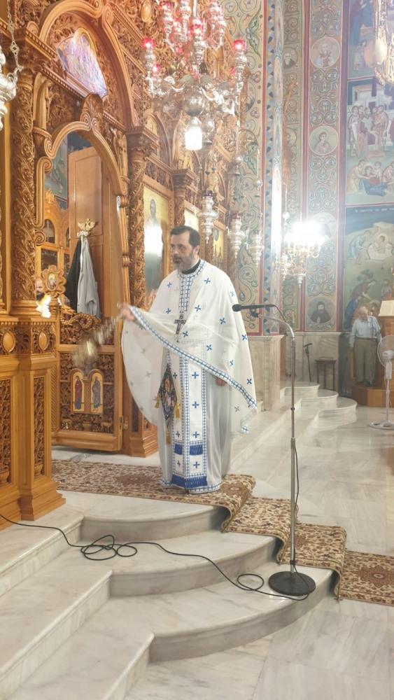 ΚΥΡΙΑΚΗ Ζ ΜΑΤΘΑΙΟΥ Ο ΣΕΒΑΣΜΙΩΤΑΤΟΣ ΠΟΙΜΕΝΑΡΧΗΣ ΜΑΣ ΣΤΟΝ ΙΕΡΟ ΝΑΟ ΑΓΙΟΥ ΓΕΩΡΓΙΟΥ ΚΑΡΕΑ