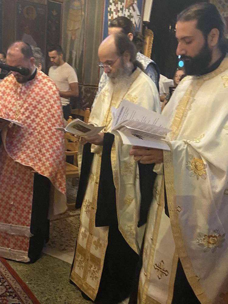 ΤΕΛΕΥΤΑΙΑ ΠΑΡΑΚΛΗΣΗ ΚΑΙ ΤΑ ΕΓΚΩΜΙΑ ΠΡΟΣ ΤΗΝ ΥΠΕΡΑΓΙΑ ΘΕΟΤΟΚΟ ΣΤΟΝ ΙΕΡΟ ΝΑΟ ΕΥΑΓΓΕΛΙΣΜΟΥ ΤΗΣ ΘΕΟΤΟΚΟΥ-ΑΓΙΑΣ ΦΩΤΕΙΝΗΣ ΥΜΗΤΤΟΥ