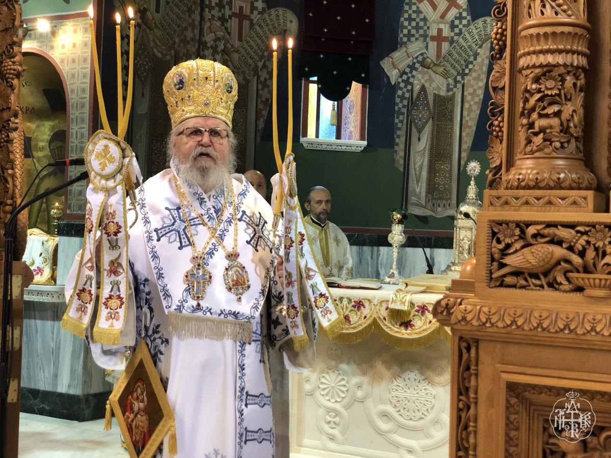 Ο ΣΕΠΤΟΣ ΜΑΣ ΠΟΙΜΕΝΑΡΧΗΣ ΣΤΟΝ ΙΕΡΟ ΝΑΟ ΑΓΙΟΥ ΔΗΜΗΤΡΙΟΥ ΓΙΑ ΤΗΝ ΕΟΡΤΗ ΤΟΥ ΓΕΝΕΣΙΟΥ ΤΗΣ ΘΕΟΤΟΚΟΥ