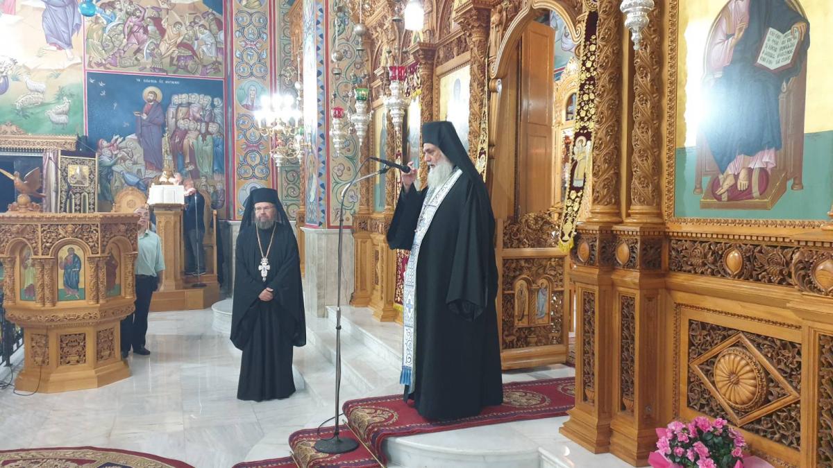 ΠΑΝΗΓΥΡΙΚΟΣ ΕΣΠΕΡΙΝΟΣ ΓΙΑ ΤΗΝ ΑΝΑΚΟΜΙΔΗ ΤΩΝ ΙΕΡΩΝ ΛΕΙΨΑΝΩΝ ΤΟΥ ΑΓΙΟΥ ΕΝΔΟΞΟΥ ΜΕΓΑΛΟΜΑΡΤΥΡΟΣ ΓΕΩΡΓΙΟΥ ΤΟΥ ΤΡΟΠΑΙΟΦΟΡΟΥ ΣΤΟΝ ΙΕΡΟ ΝΑΟ ΑΓΙΟΥ ΓΕΩΡΓΙΟΥ ΚΑΡΕΑ