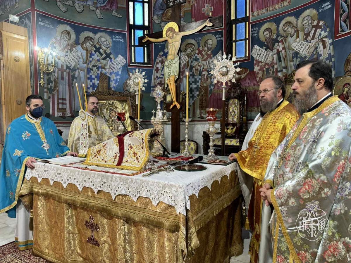 ΚΥΡΙΑΚΗ Θ΄ΛΟΥΚΑ ΣΤΟΝ ΙΕΡΟ ΝΑΟ ΑΓΙΟΥ ΓΕΩΡΓΙΟΥ ΚΑΡΕΑ