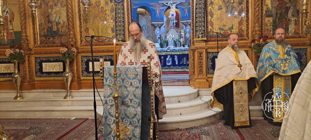 ΜΕΓΑΣ ΑΡΧΙΕΡΑΤΙΚΟΣ ΕΣΠΕΡΙΝΟΣ ΓΙΑ ΤΗ ΔΕΣΠΟΤΙΚΗ ΕΟΡΤΗ ΤΩΝ ΘΕΟΦΑΝΕΙΩΝ ΣΤΟΝ ΜΗΤΡΟΠΟΛΙΤΙΚΟ ΙΕΡΟ ΝΑΟ ΑΓΙΟΥ ΝΙΚΟΛΑΟΥ ΚΑΙΣΑΡΙΑΝΗΣ