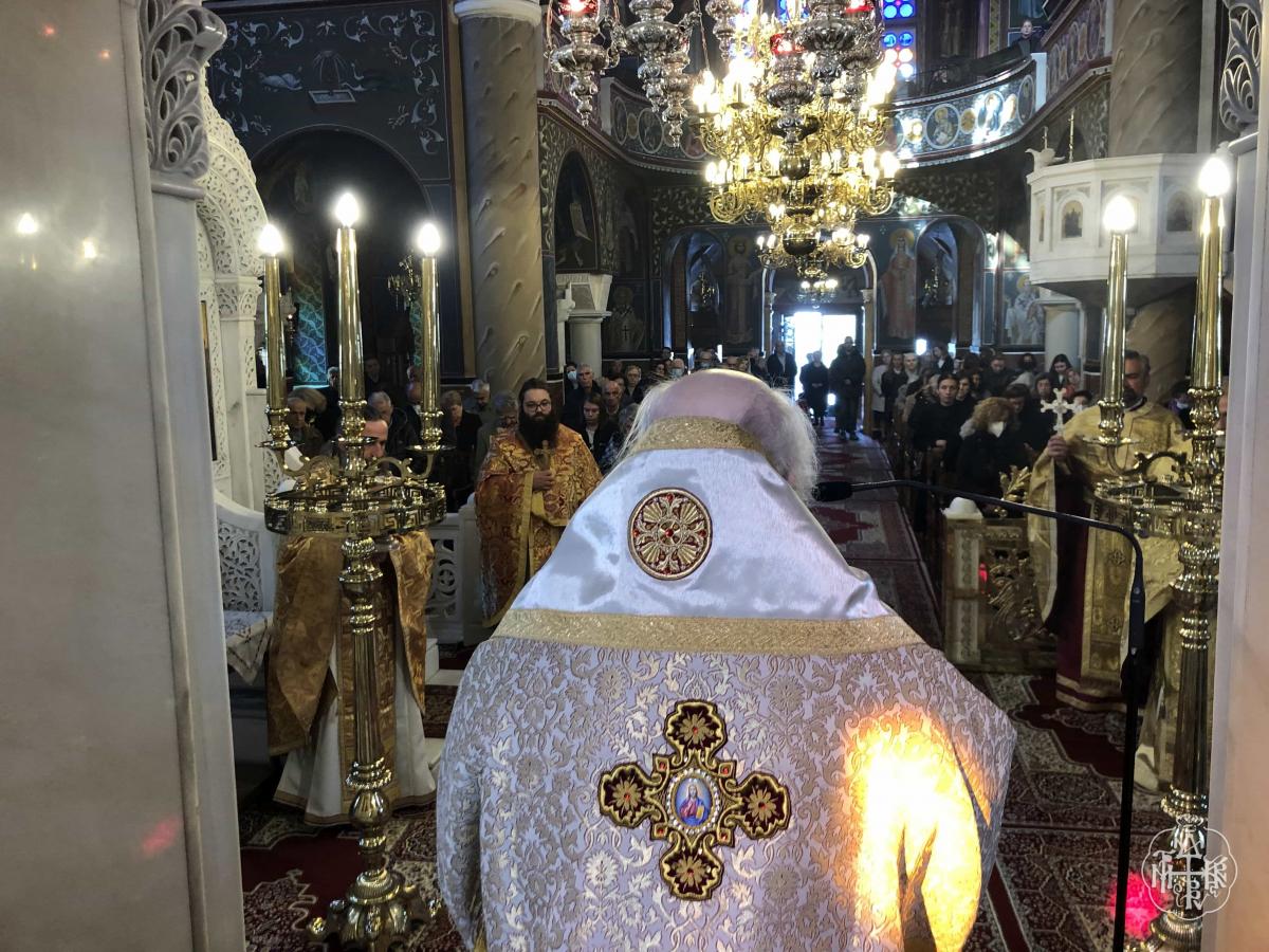 ΚΥΡΙΑΚΗ ΤΗΣ ΤΥΡΙΝΗΣ ΣΤΟΝ ΙΕΡΟ ΝΑΟ ΚΟΙΜΗΣΕΩΣ ΤΗΣ ΘΕΟΤΟΚΟΥ ΚΑΙΣΑΡΙΑΝΗΣ