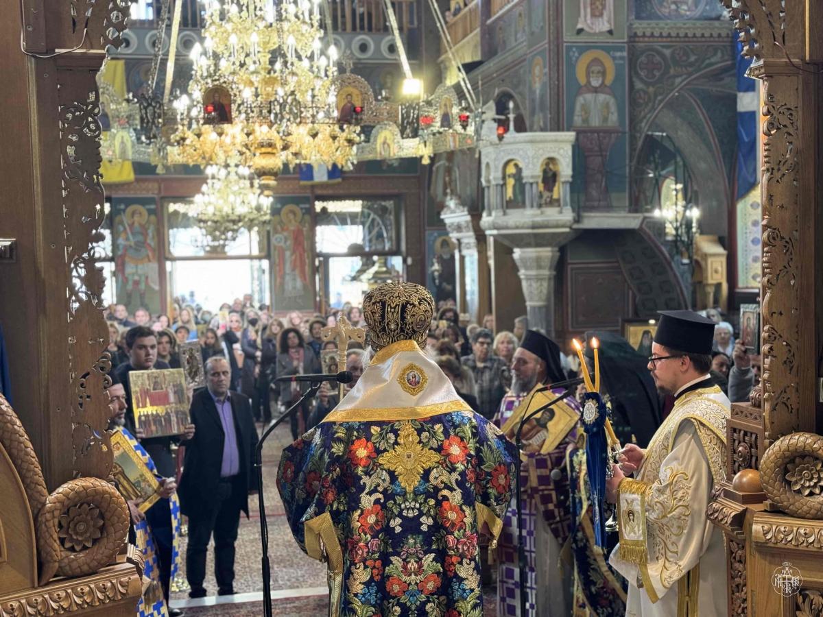 Η ΚΥΡΙΑΚΗ ΤΗΣ ΟΡΘΟΔΟΞΙΑΣ ΣΤΟΝ ΙΕΡΟ ΝΑΟ ΑΓΙΟΥ ΔΗΜΗΤΡΙΟΥ ΝΕΑΣ ΕΛΒΕΤΙΑΣ ΒΥΡΩΝΟΣ