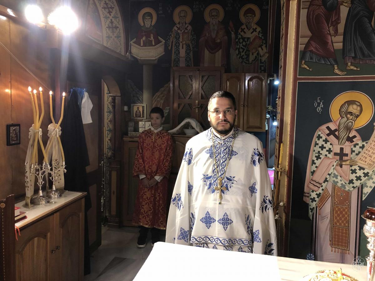ΚΥΡΙΑΚΗ Γ' ΜΑΤΘΑΙΟΥ ,ΣΤΗΝ ΙΕΡΑ ΜΟΝΗ ΤΙΜΙΟΥ ΠΡΟΔΡΟΜΟΥ ΚΑΡΕΑ
