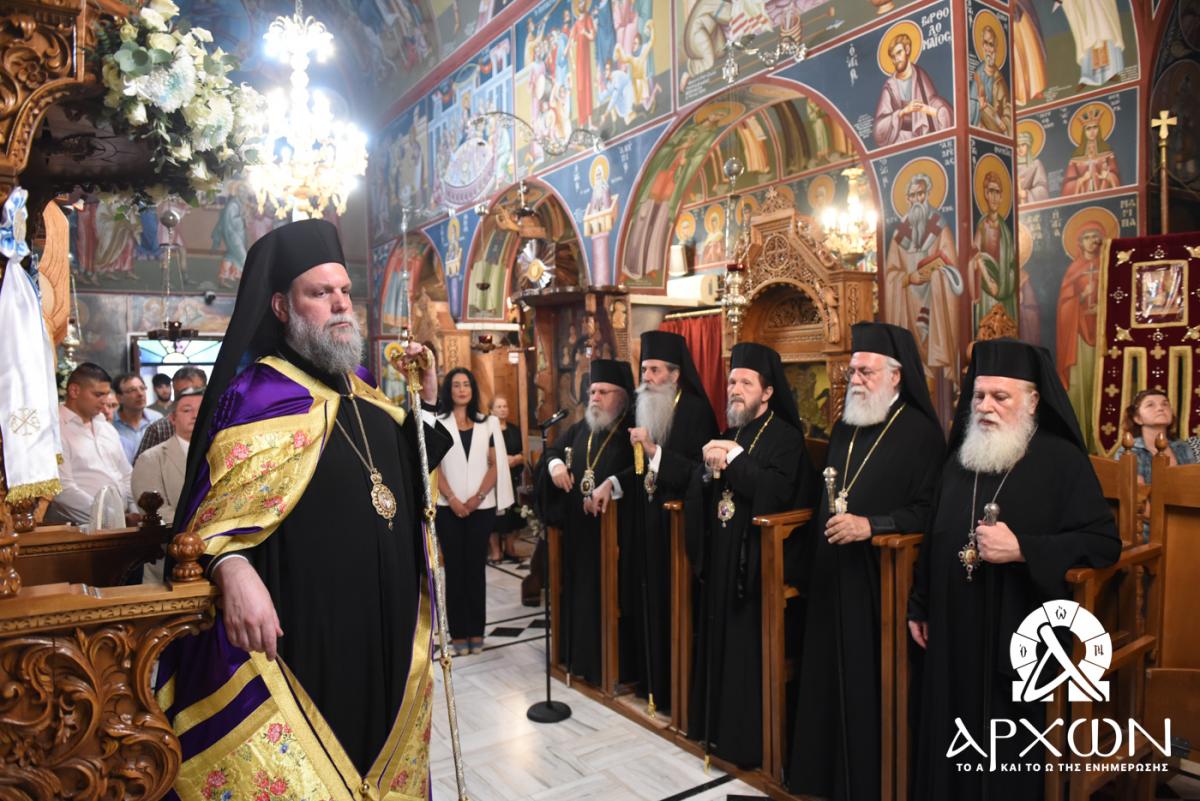 Ο ΣΕΒΑΣΜΙΩΤΑΤΟΣ ΠΟΙΜΕΝΑΡΧΗΣ ΜΑΣ ΣΤΑ ΟΝΟΜΑΣΤΗΡΙΑ ΤΟΥ ΜΗΤΡΟΠΟΛΙΤΗ ΙΛΙΟΥ ΑΘΗΝΑΓΟΡΑ