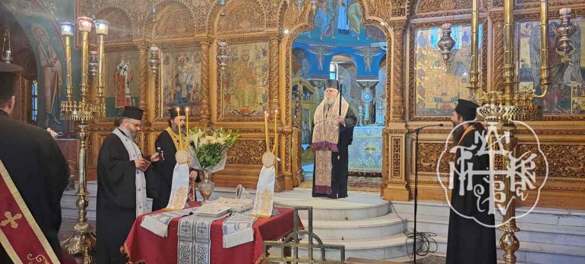 ΙΕΡΟ ΜΝΗΜΟΣΥΝΟ ΓΙΑ ΤΟΝ ΜΑΚΑΡΙΣΤΟ ΑΡΧΙΕΠΙΣΚΟΠΟ ΚΥΡΟ ΧΡΙΣΤΟΔΟΥΛΟ, ΕΤΕΛΕΣΕ Ο ΣΕΒΑΣΜΙΩΤΑΤΟΣ ΠΟΙΜΕΝΑΡΧΗΣ ΜΑΣ ΣΤΟΝ ΜΗΤΡΟΠΟΛΙΤΙΚΟ ΙΕΡΟ ΝΑΟ ΑΓΙΟΥ ΝΙΚΟΛΑΟΥ ΚΑΙΣΑΡΙΑΝΗΣ