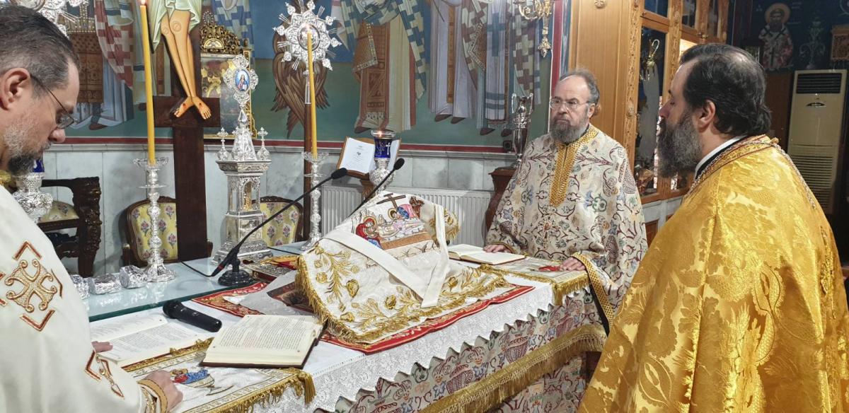 ΚΥΡΙΑΚΗ ΤΟΥ ΑΣΩΤΟΥ Ο ΙΕΡΟΚΗΡΥΚΑΣ ΤΗΣ ΙΕΡΑΣ ΜΗΤΡΟΠΟΛΕΩΣ ΜΑΣ,ΠΑΝΟΣΙΟΛΟΓΙΩΤΑΤΟΣ ΑΡΧΙΜΑΝΔΡΙΤΗΣ κ. ΚΑΛΛΙΝΙΚΟΣ ΝΙΚΟΛΑΟΥ ΣΤΟΝ ΙΕΡΟ ΝΑΟ ΑΓΙΟΥ ΓΕΩΡΓΙΟΥ ΚΑΡΕΑ