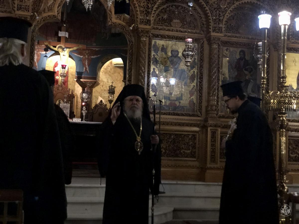 Ο Δ΄ ΚΑΤΑΝΥΚΤΙΚΟΣ ΕΣΠΕΡΙΝΟΣ ΣΤΟΝ ΜΗΤΡΟΠΟΛΙΤΙΚΟ ΙΕΡΟ ΝΑΟ ΑΓΙΟΥ ΝΙΚΟΛΑΟΥ ΚΑΙΣΑΡΙΑΝΗΣ
