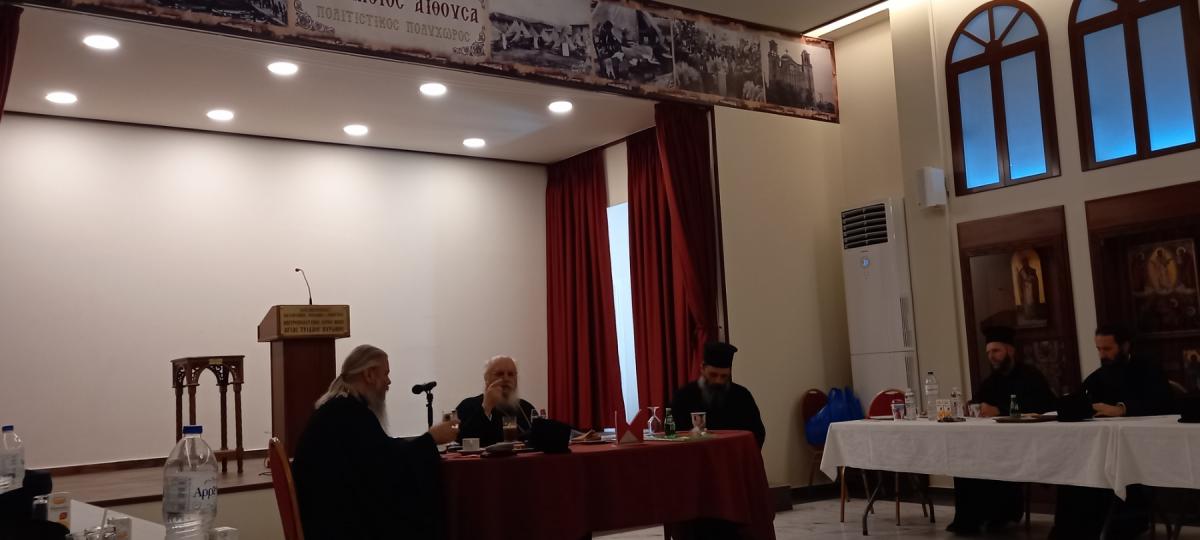 Ιερατική Σύναξη μηνός Ιουλίου στο Πνευματικό Κέντρο του Ιερού Ναού Αγίας Τριάδος Βύρωνος