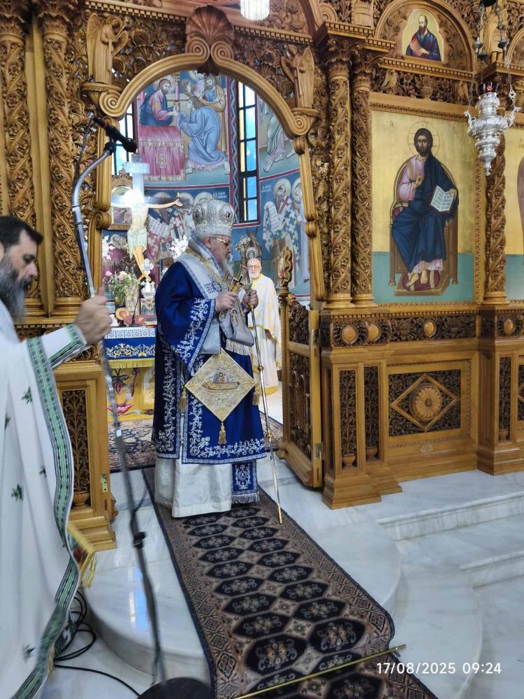 Κυριακή μετά την εορτή της Κοιμήσεως της Θεοτόκου στον Ιερό Ναό Αγίου Γεωργίου Καρέα