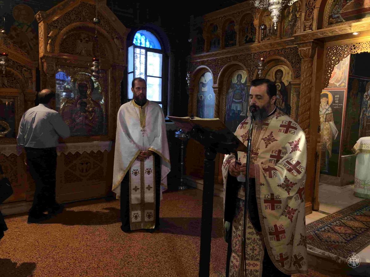 ΜΕΓΑΣ ΑΡΧΙΕΡΑΤΙΚΟΣ ΕΣΠΕΡΙΝΟΣ ΣΤΗΝ ΠΑΝΗΓΥΡΙΖΟΥΣΑ ΙΕΡΑ ΜΟΝΗ ΤΙΜΙΟΥ ΠΡΟΔΡΟΜΟΥ ΚΑΙΣΑΡΙΑΝΗΣ